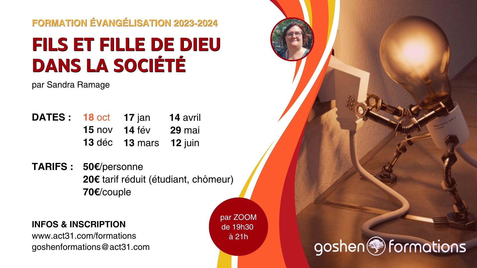 Formation Être fils et fille de Dieu dans la société